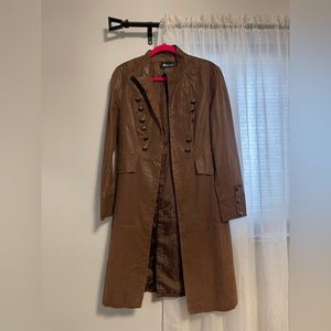 Leather Coat